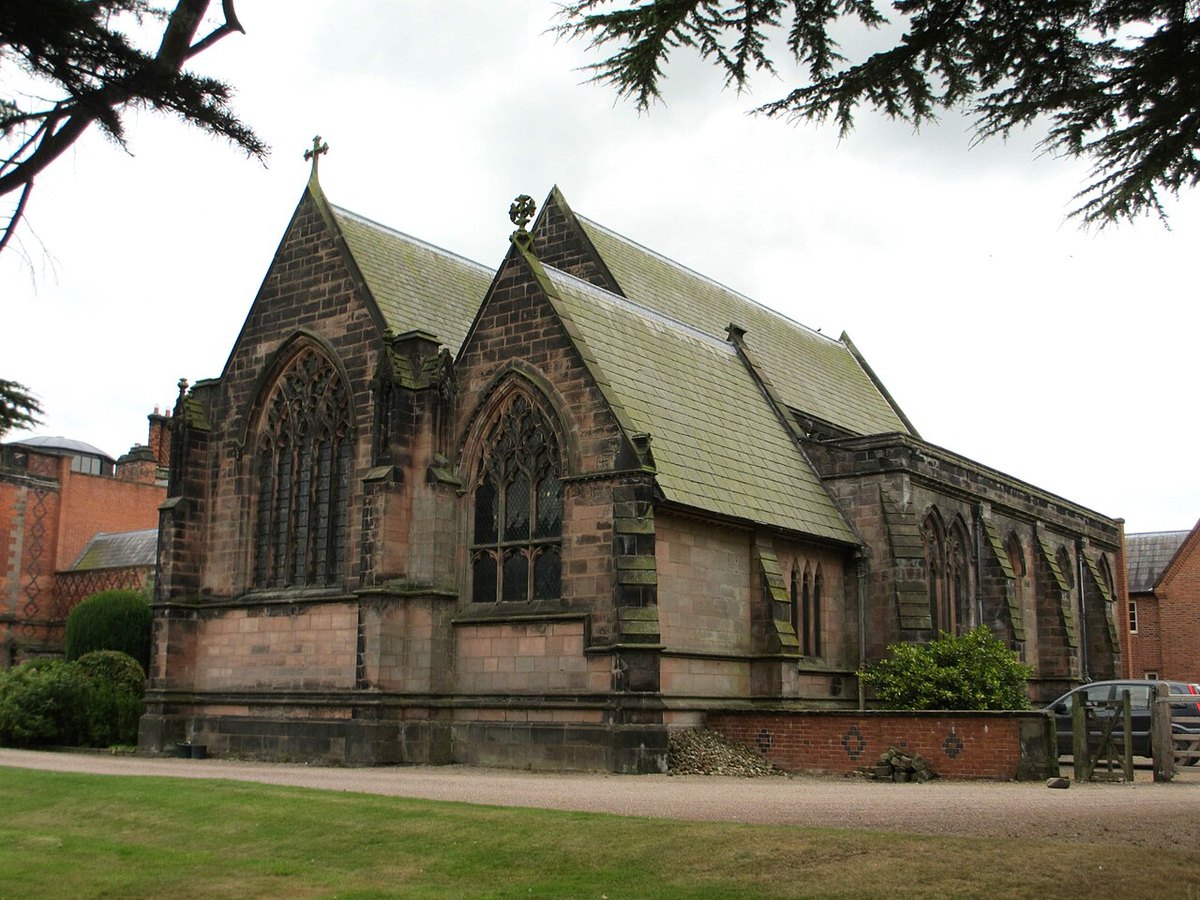 Arley Hall, further view