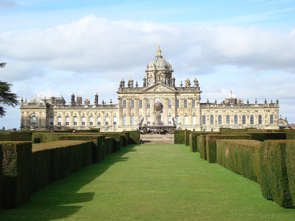 Castle Howard, North Yorkshire - Baroque building at its most theatrical, designed to be approached slowly.