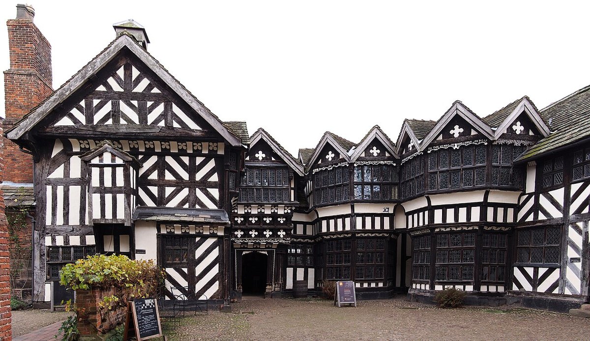 Little Moreton Hall, further view
