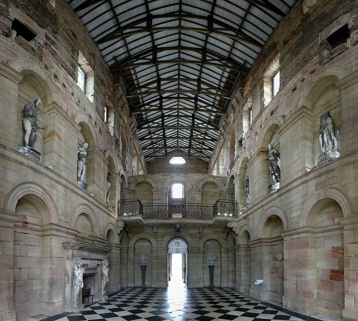 Seaton Delaval Hall, further view